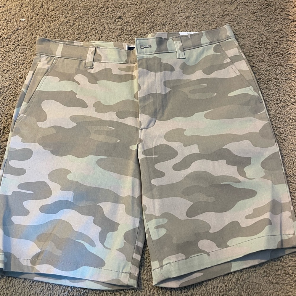 Camo men’s shorts - never worn